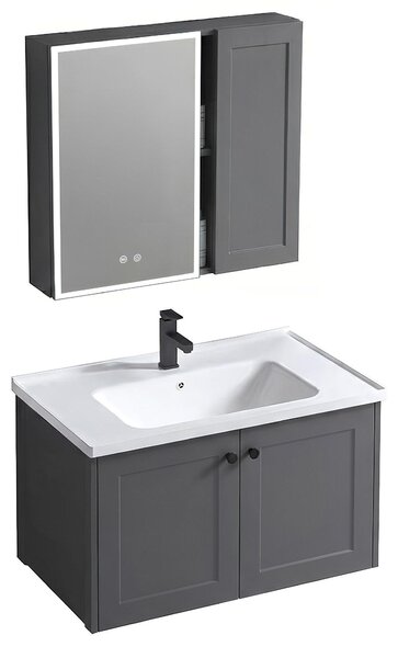 Rea Sada Koupelnového Nábytku S Umyvadlem Monti 60cm Grey