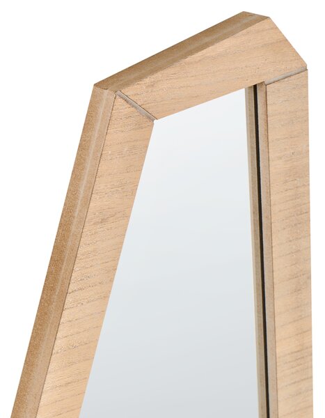 Zrcadlo CHANU 44 cm 104 cm Světle hnědá