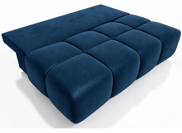 Dvoumístná rozkládací pohovka LUCY MINI | 195x104x89cm | MONOLITH MODRÁ