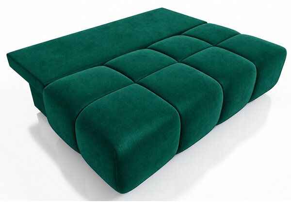 Dvoumístná rozkládací pohovka LUCY MINI | 195x104x89cm | MONOLITH ZELENÁ