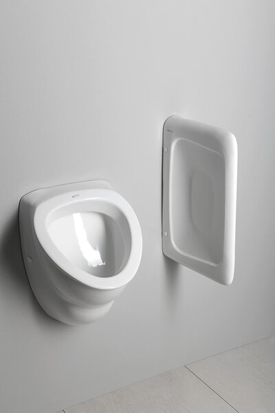 Isvea Isvea, DYNASTY urinál se zakrytým přívodem vody, 39x58cm, 10SZ92001-DS