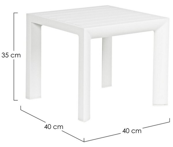Bizzotto designové zahradní odkládací stoly Cruise (40 x 40 cm)