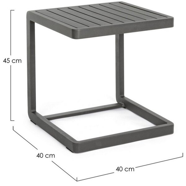 Bizzotto designové zahradní odkládací stoly Konnor (40 x 40 cm)