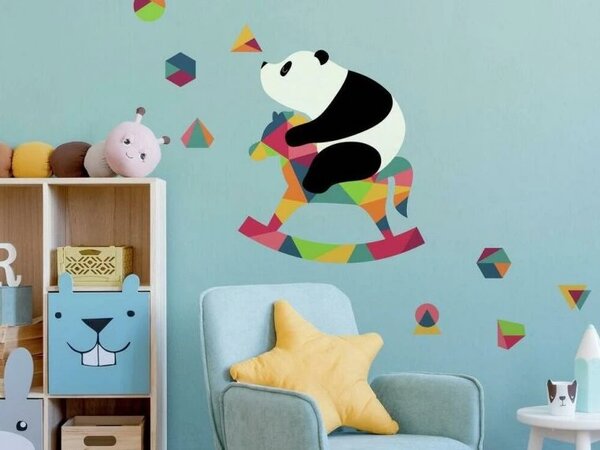 Samolepky na stěnu PANDA