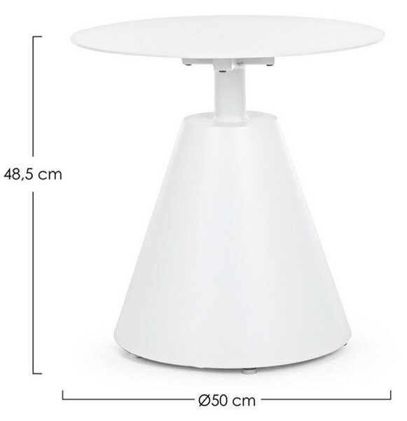Bizzotto designové zahradní odkládací stolky Aloha (průměr 50 cm)