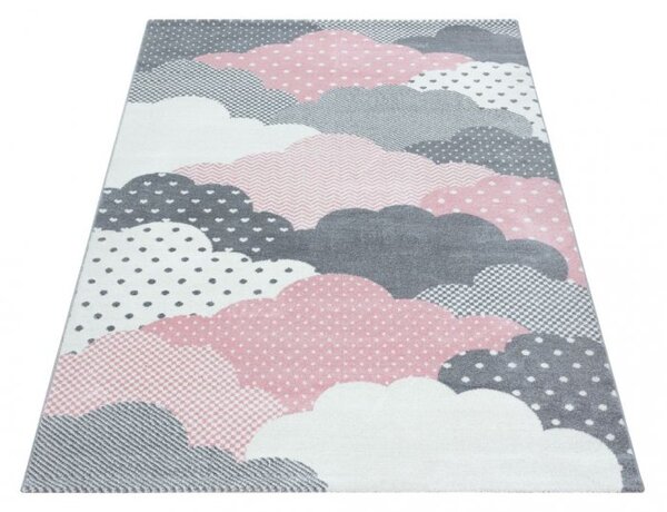 Ayyildiz Dětský kusový koberec Bambi 820 Pink | Růžový Typ: 80x150 cm