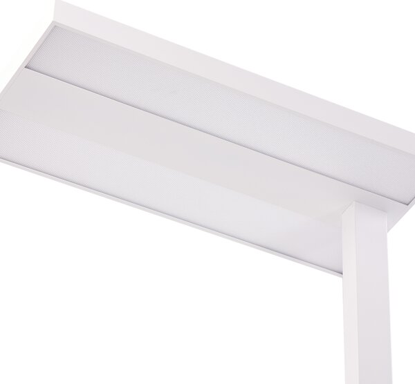 LED stojací lampa TAURUS se stmívačem Kov Bílá
