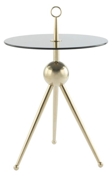 ODKLÁDACÍ STOLEK, šedá, barvy zlata Kayoom - Odkládací stolky, Online Only