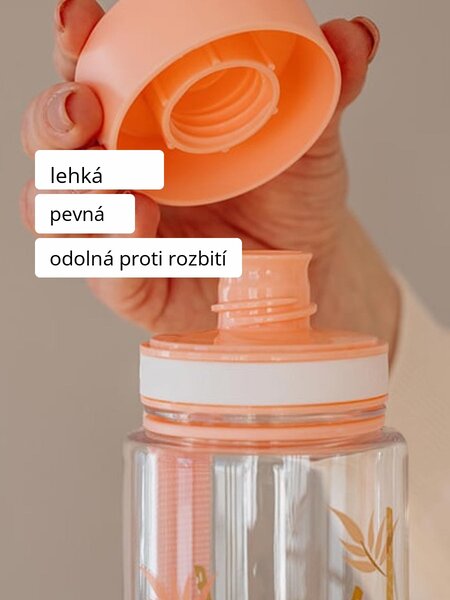 Plastová BPA free lahev z tritanu EQUA Playground 600 ml