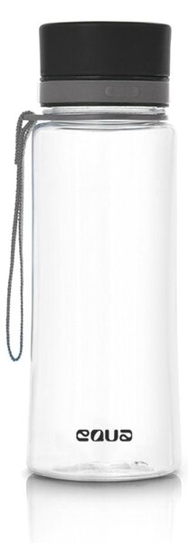 Plastová BPA free lahev z tritanu EQUA Plain Black 600 ml