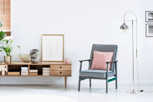 STOJACÍ LAMPA, 44/160/44 cm Kayoom - Online Only svítidla, Online Only