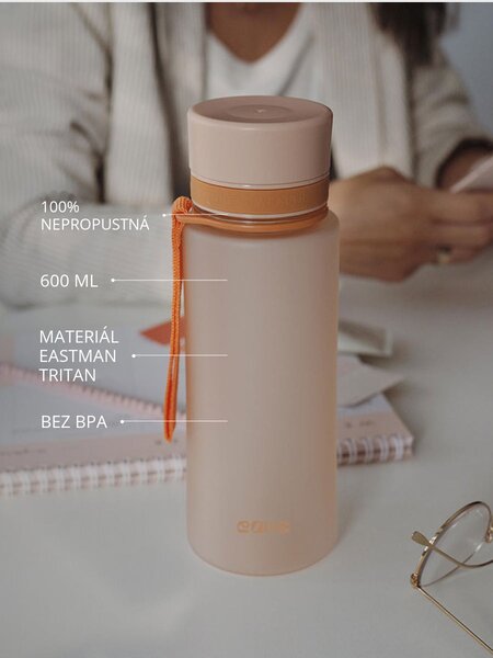 Plastová BPA free lahev z tritanu EQUA Sunrise 600 ml