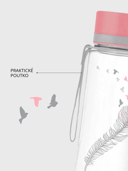 Plastová BPA free lahev z tritanu EQUA Birds 600 ml
