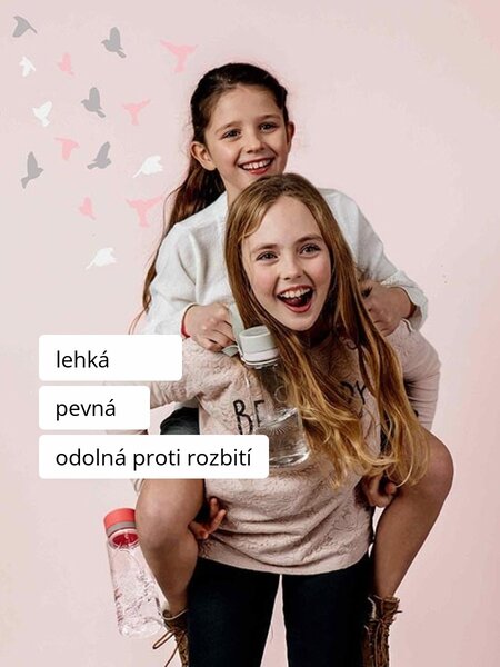 Plastová BPA free lahev z tritanu EQUA Birds 600 ml