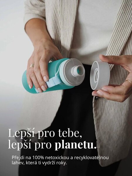 Plastová BPA free lahev z tritanu EQUA Ocean 600 ml