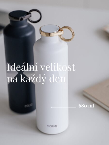 Nerezová termoska EQUA Classy Thermo Dark Grey 680 ml