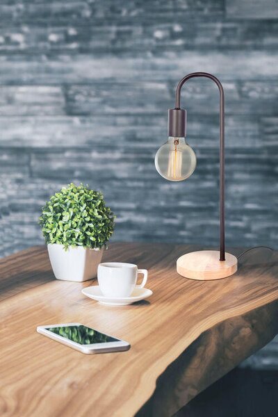 STOLNÍ LAMPA, E27, 15/47/15 cm Kayoom - Online Only svítidla, Online Only