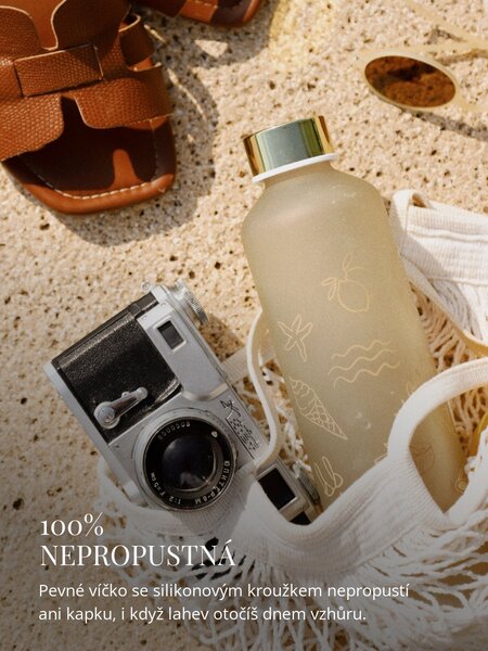 Skleněná lahev EQUA Velvet White 750 ml