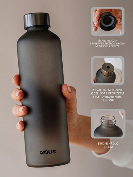 Skleněná lahev EQUA Ash 750 ml
