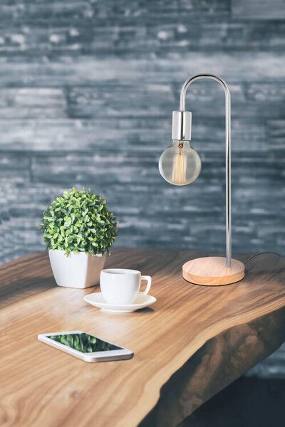 STOLNÍ LAMPA, E27, 15/47/15 cm Kayoom - Online Only svítidla, Online Only