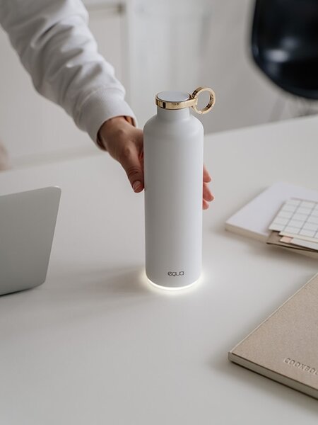 Chytrá nerezová termoska EQUA Smart Snow White 680 ml