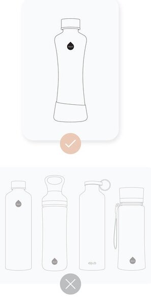Horní ochranné silikony na lahve EQUA 550 ml Barva: Mint