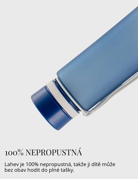 Plastová BPA free lahev z tritanu EQUA Midnight 600 ml