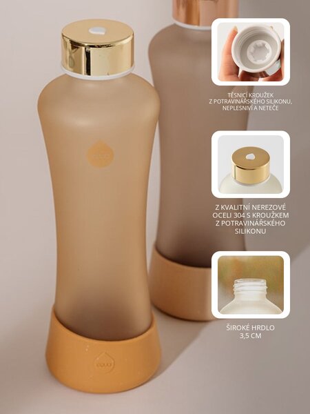 Skleněná lahev EQUA Cinnamon 550 ml