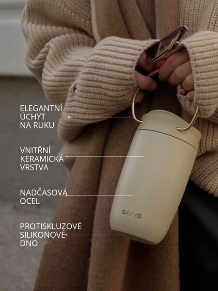 Termohrnek EQUA Coffee Cup Grey 300 ml