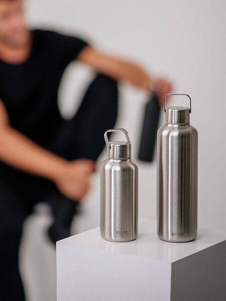 Lehká nerezová lahev EQUA Timeless Steel 600 ml