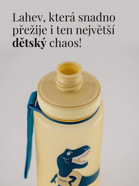 Plastová BPA free lahev z tritanu EQUA Dino 600 ml