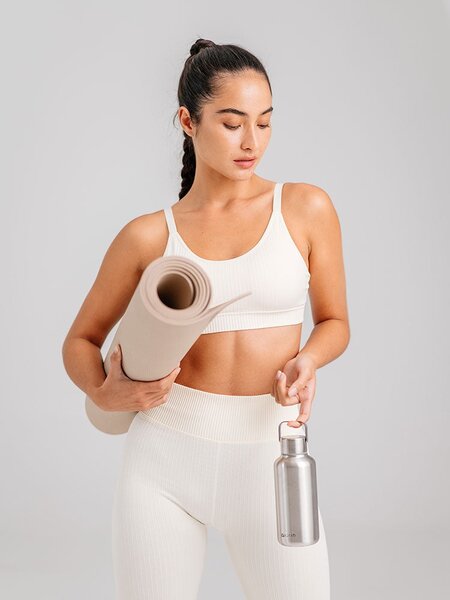 Lehká nerezová lahev EQUA Timeless Steel 600 ml
