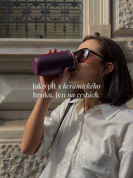 Termohrnek EQUA Coffee Cup Grey 300 ml