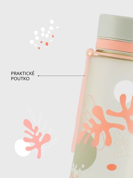 Plastová BPA free lahev z tritanu EQUA Reef 600 ml