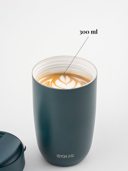 Termohrnek EQUA Coffee Cup Black 300 ml