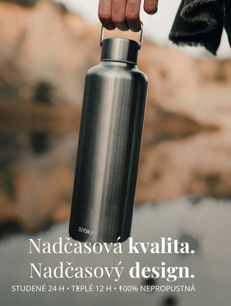 Nerezová termoska EQUA Timeless Thermo Steel 600 ml