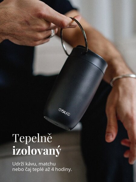 Termohrnek EQUA Coffee Cup Black 300 ml