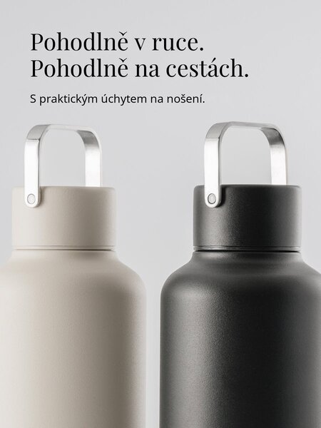 Nerezová termoska EQUA Timeless Thermo Wave 600 ml