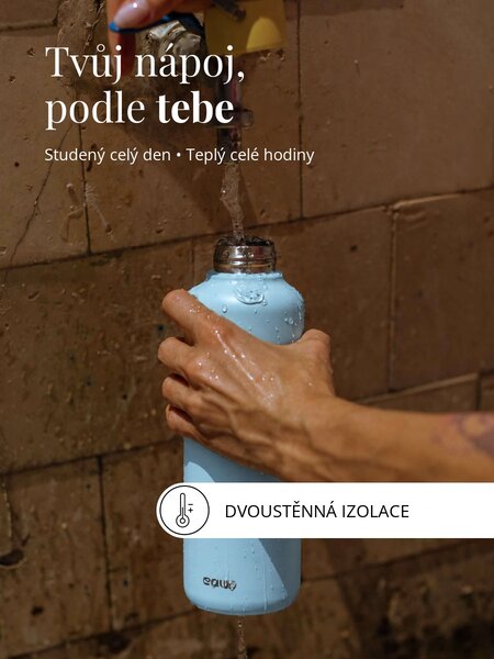 Nerezová termoska EQUA Timeless Thermo Wave 600 ml