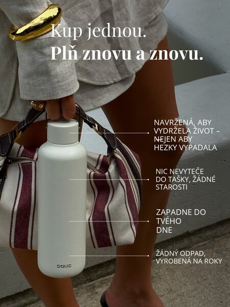Nerezová termoska EQUA Timeless Thermo Wave 600 ml