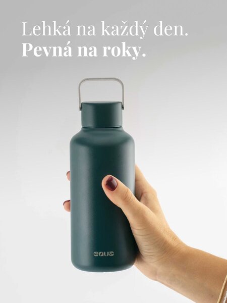 Lehká nerezová lahev EQUA Timeless Royal 600 ml