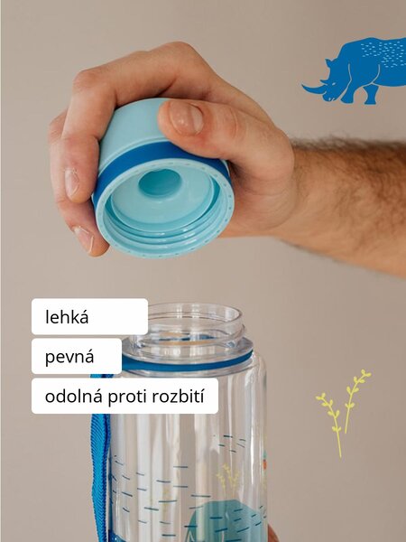 Plastová BPA free lahev z tritanu EQUA Rhino 400 ml