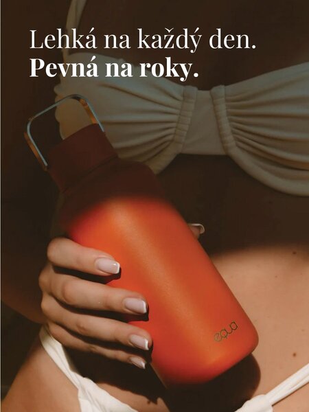 Lehká nerezová lahev EQUA Timeless Aperol 600 ml