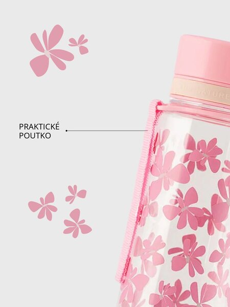 Plastová BPA free lahev z tritanu EQUA Think Pink 600 ml