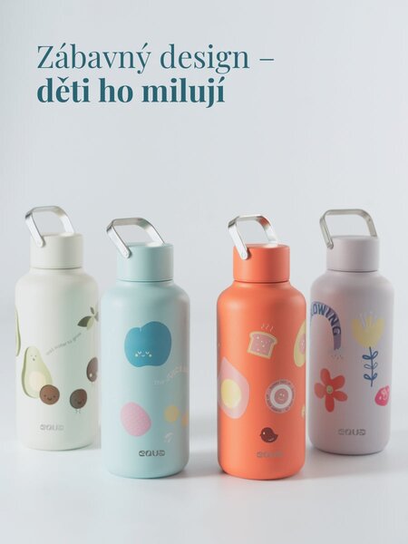 Lehká nerezová lahev EQUA Timeless Sunny Side Up 600 ml
