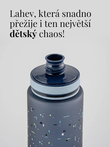 Plastová BPA free lahev z tritanu EQUA Pixel 600 ml