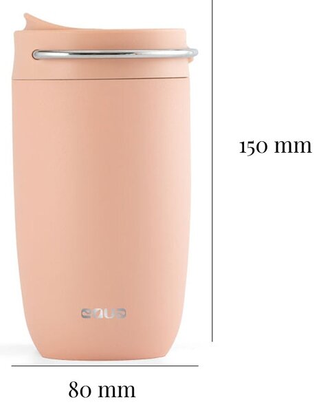Termohrnek EQUA Coffee Cup Rosé 300 ml
