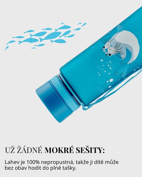 Plastová BPA free lahev z tritanu EQUA Seal Neal 600 ml