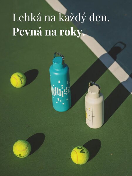 Lehká nerezová lahev EQUA Timeless Game 1000 ml