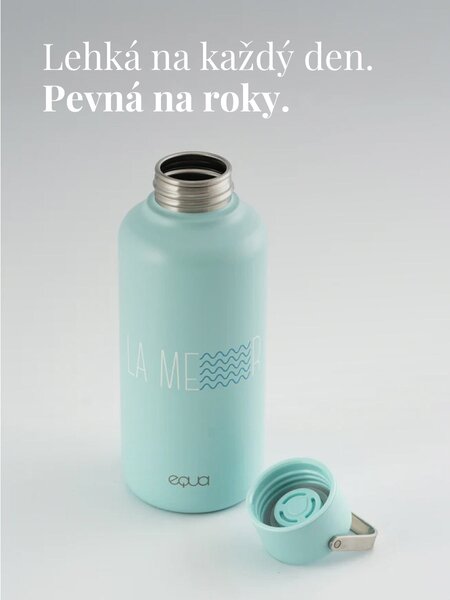 Lehká nerezová lahev EQUA Timeless La Mer 600 ml – limitovaná edice